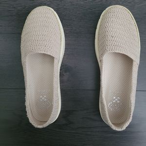 Vince Camuto Beige Knit Sneaker